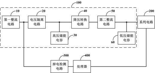 电能计量电路和电能计量装置的制作方法