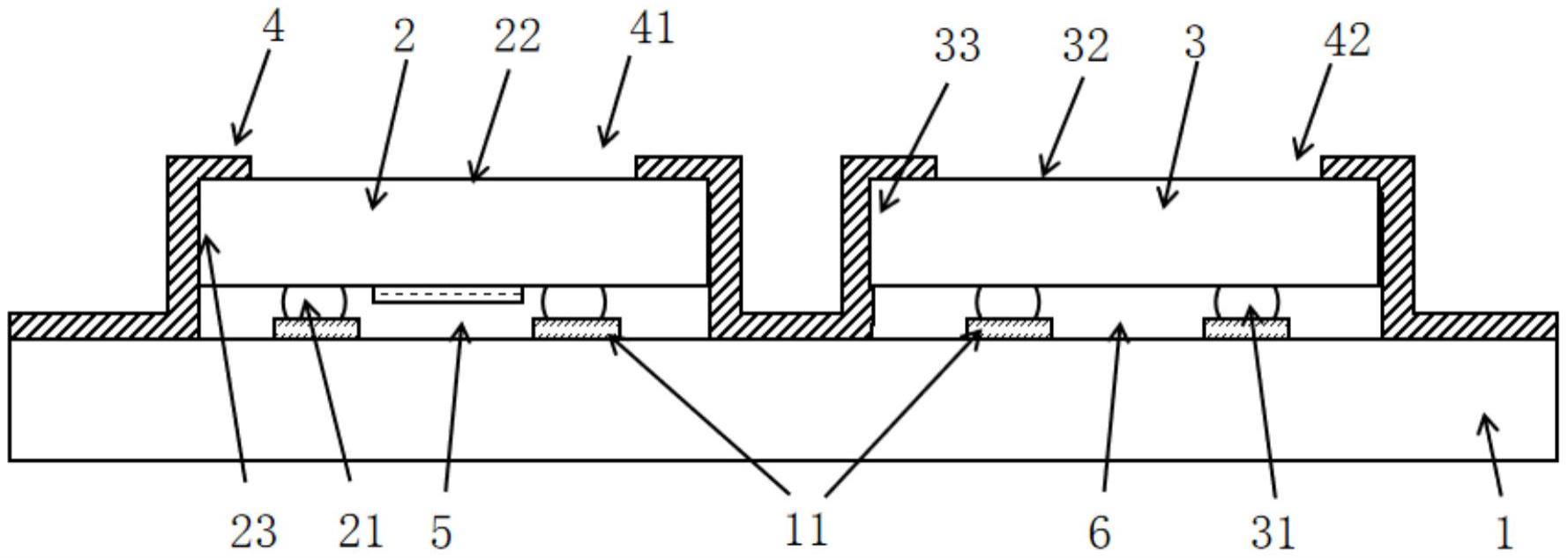 一种芯片封装结构及芯片模组的制作方法