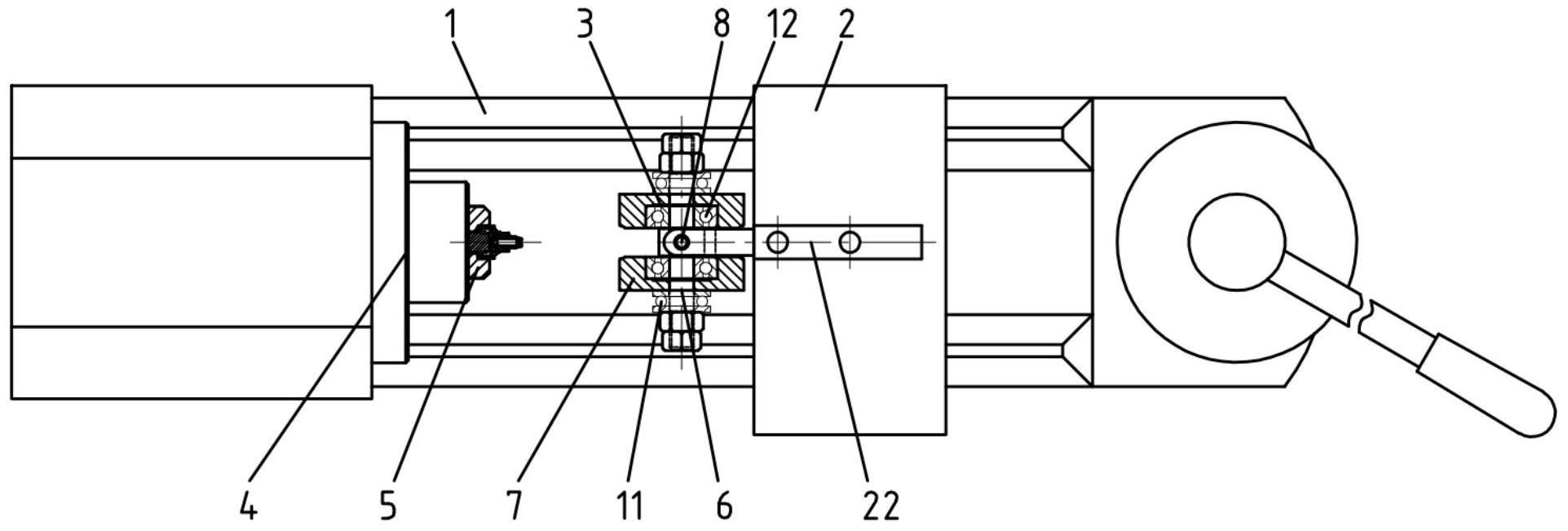 EBS电磁阀铁芯滚铆工装及滚铆工艺的制作方法