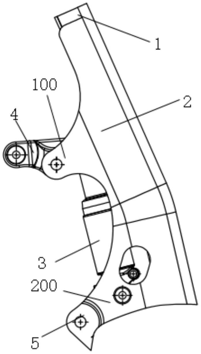 电动自行车避震一体式中管的制作方法