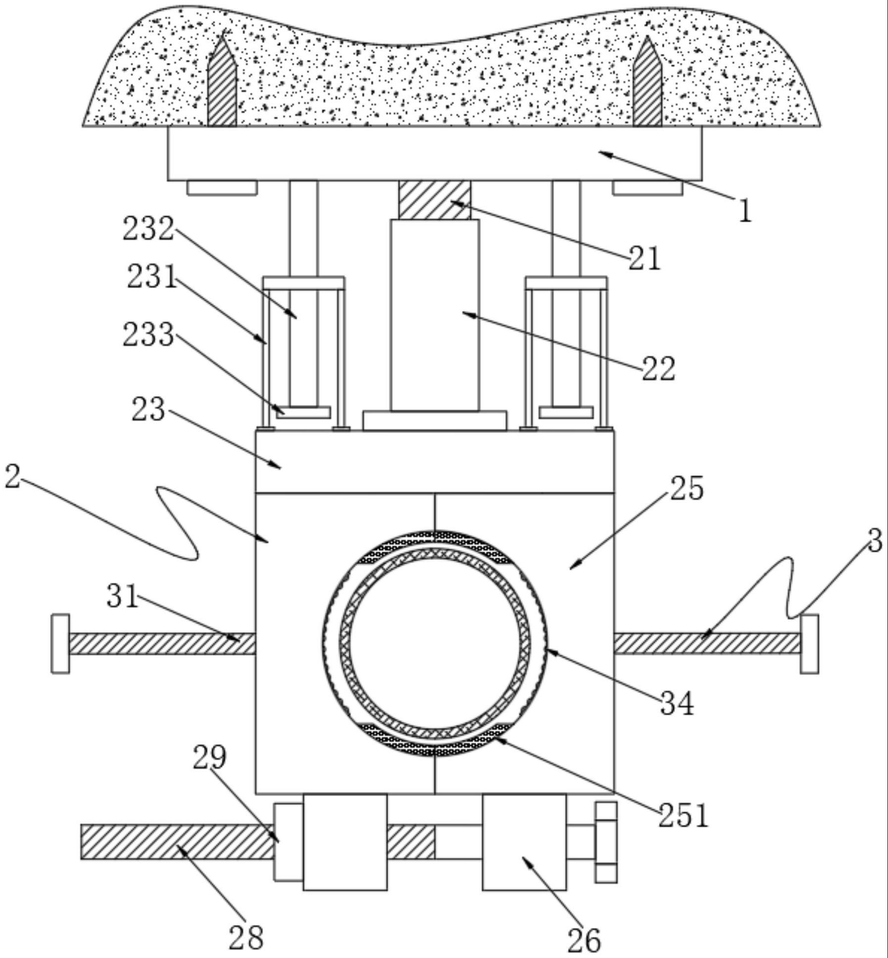 一种给排水暖通固定安装结构的制作方法