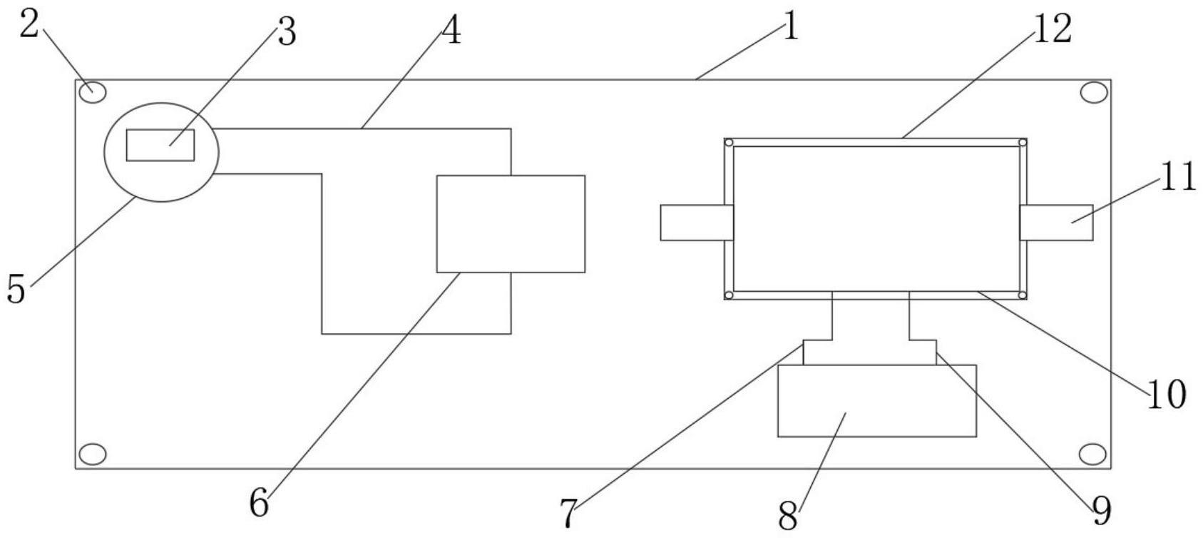 一种交流插座电子锁伸缩杆检测装置的制作方法