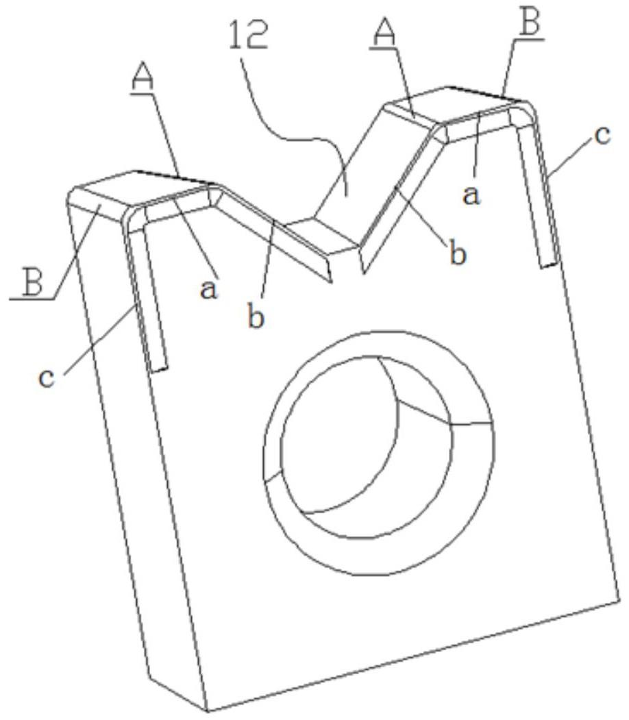 一种M型端面加工刀片的制作方法