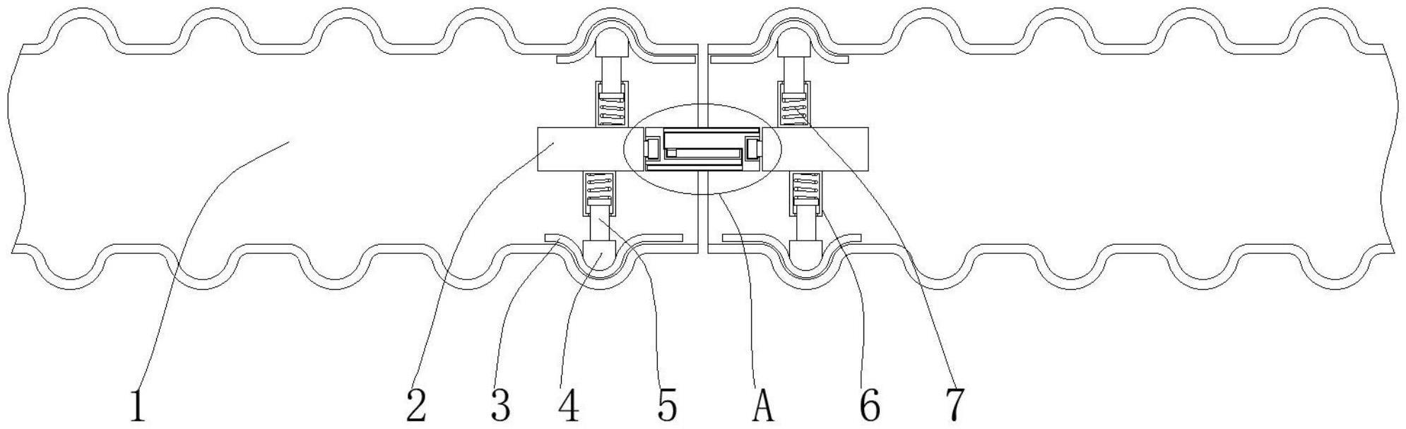 一种螺旋波纹管连接机构的制作方法