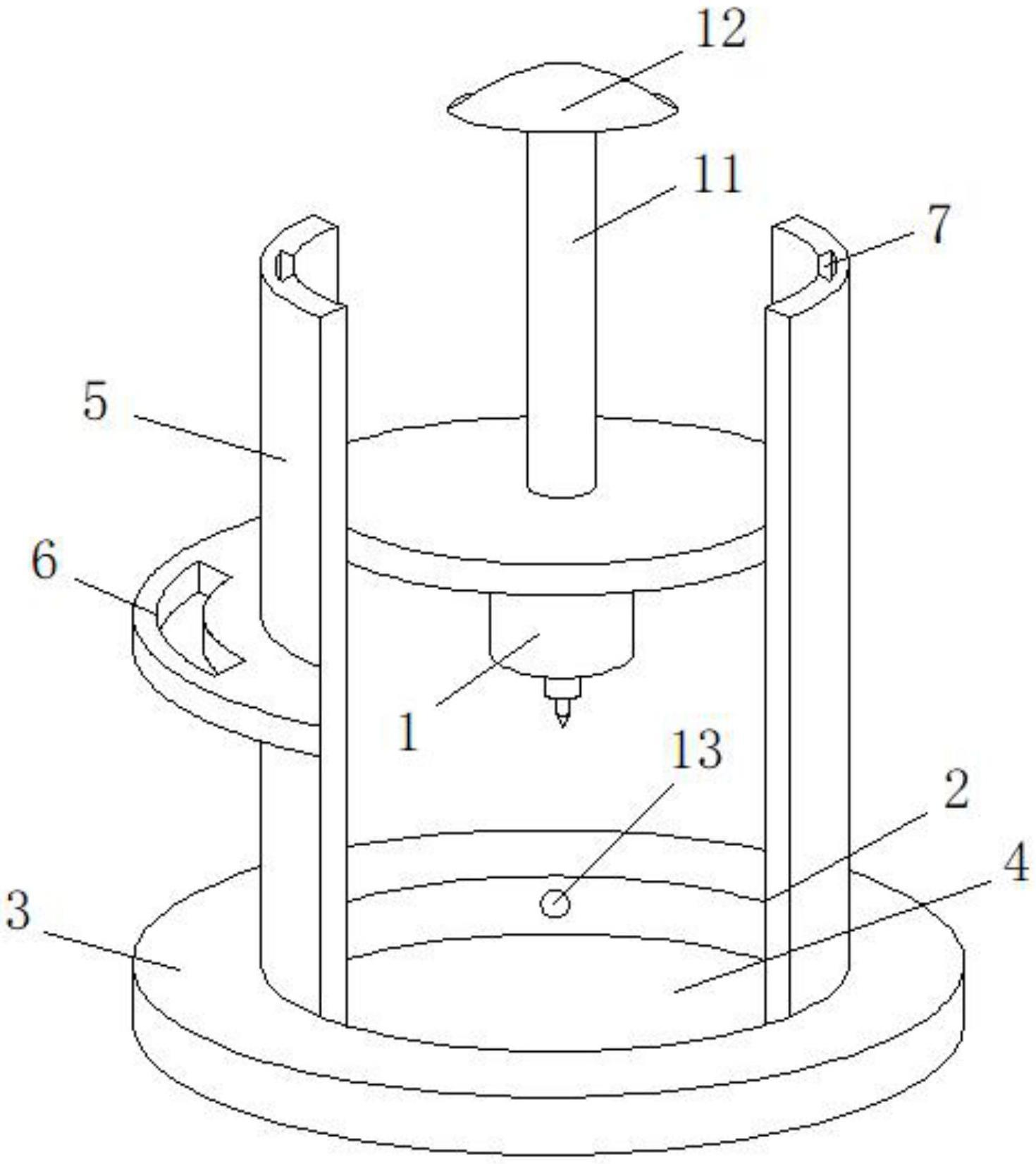 一种便于定位的瓷砖钻孔器的制作方法