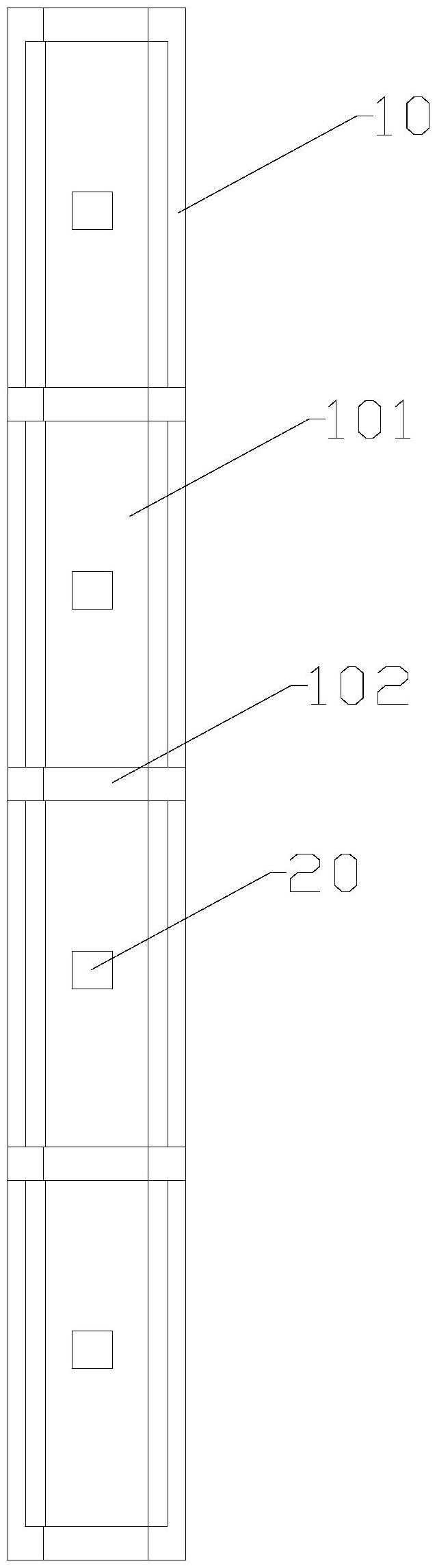 一种侧入式灯条防撞导光顶块的制作方法