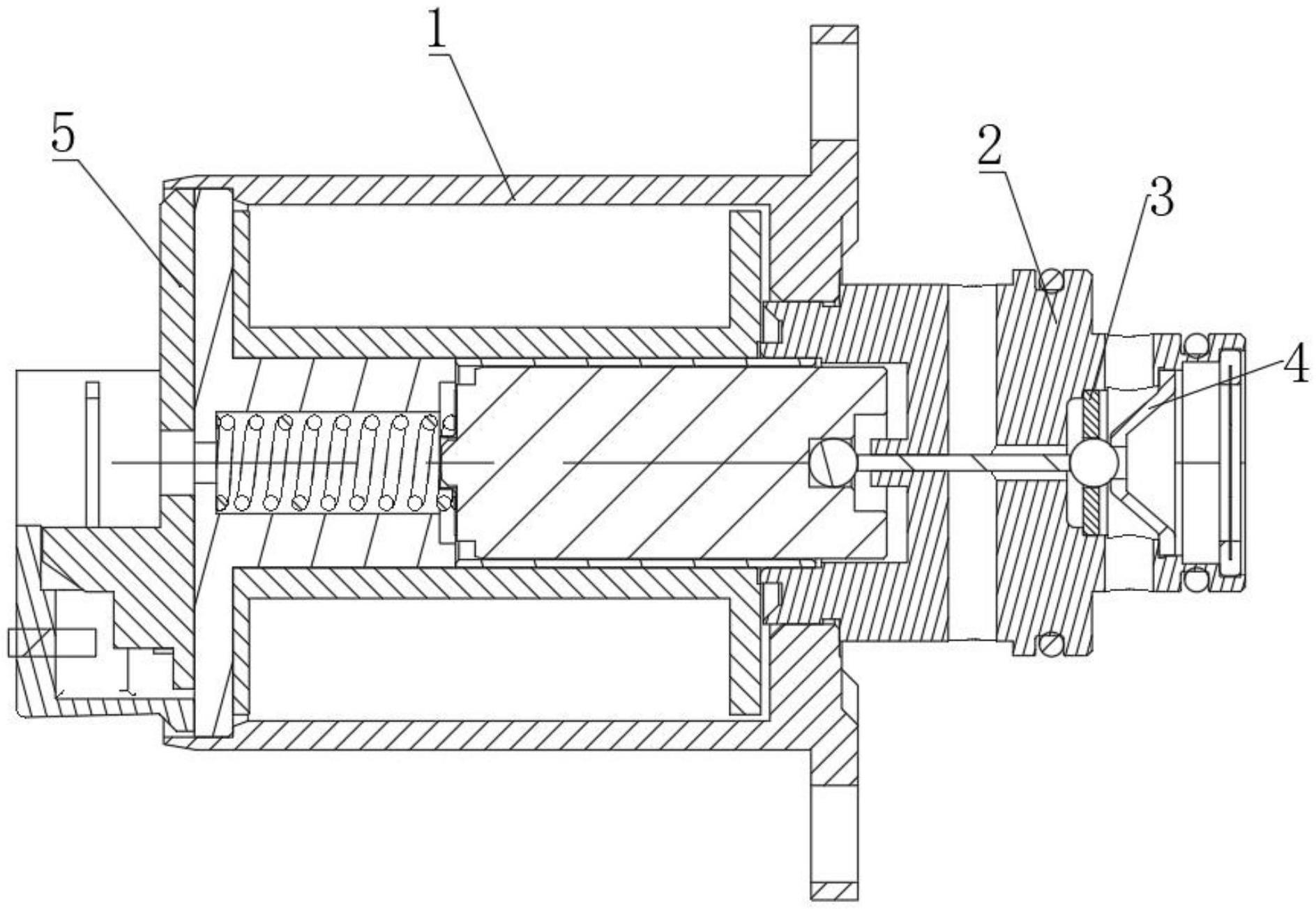 一种电磁阀装配的铆压结构和铆压装置的制作方法