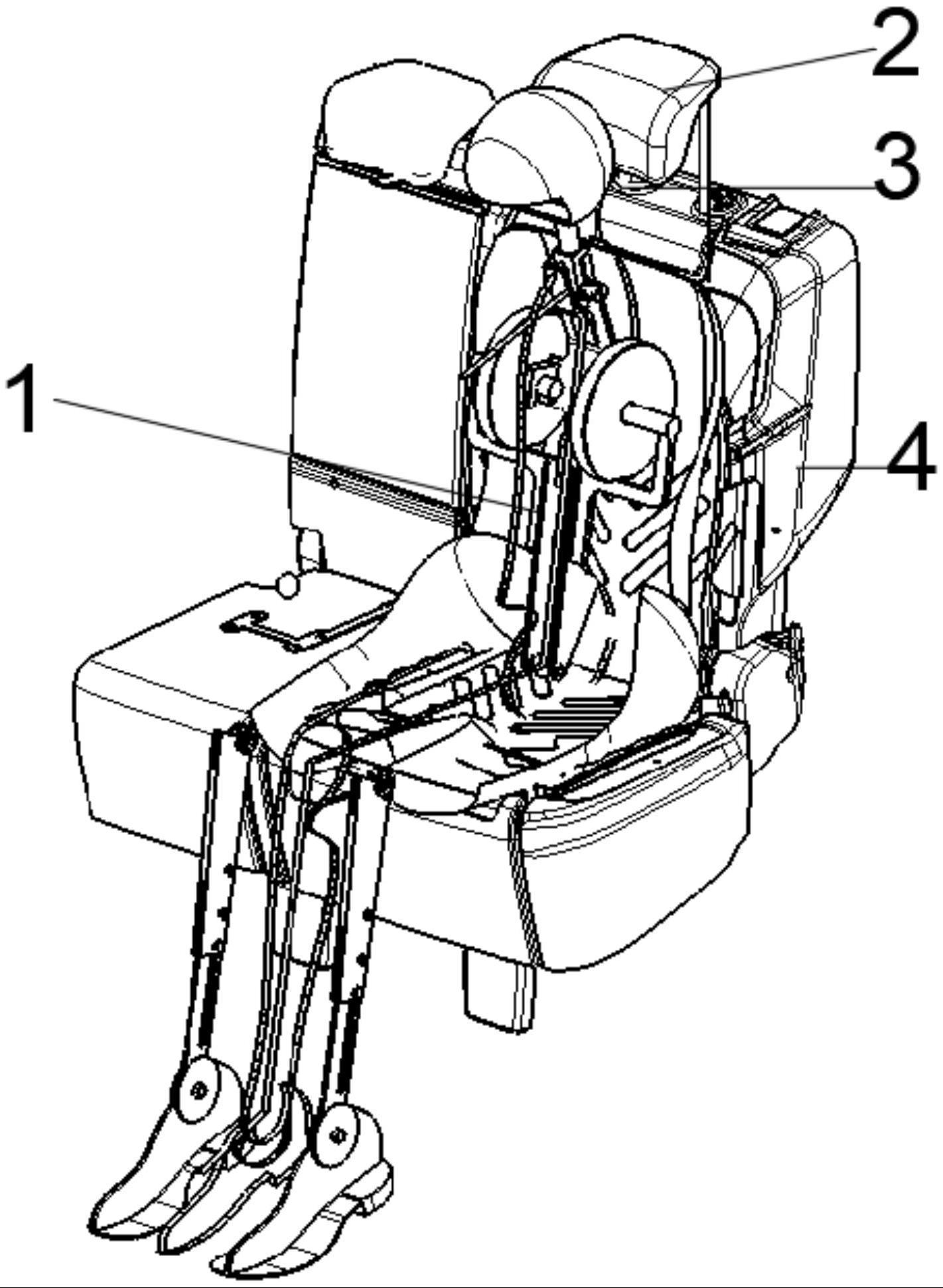 后排座椅鞭打性能提升骨架结构的制作方法