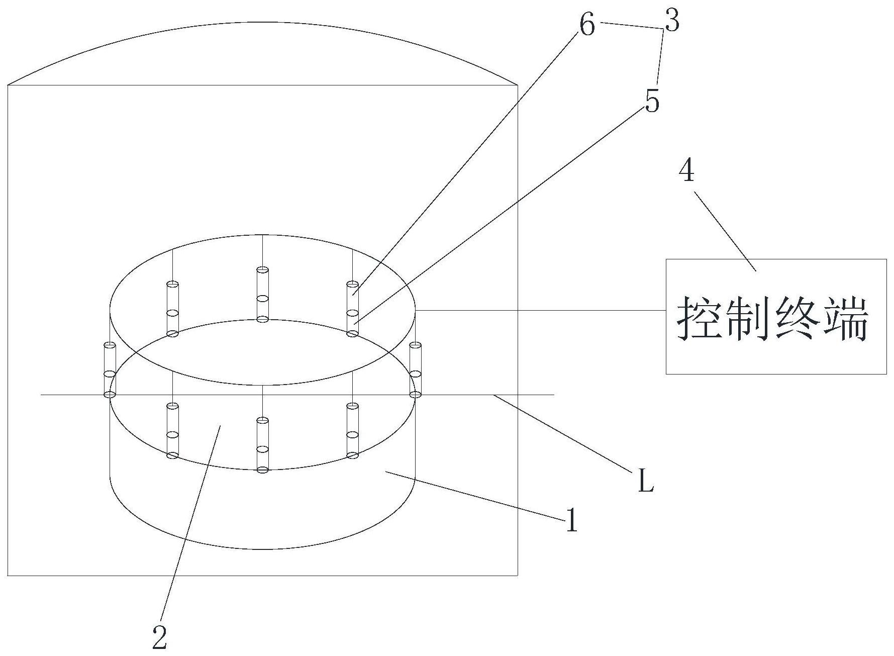 一种气柜活塞变形量的监测系统及监测方法与流程