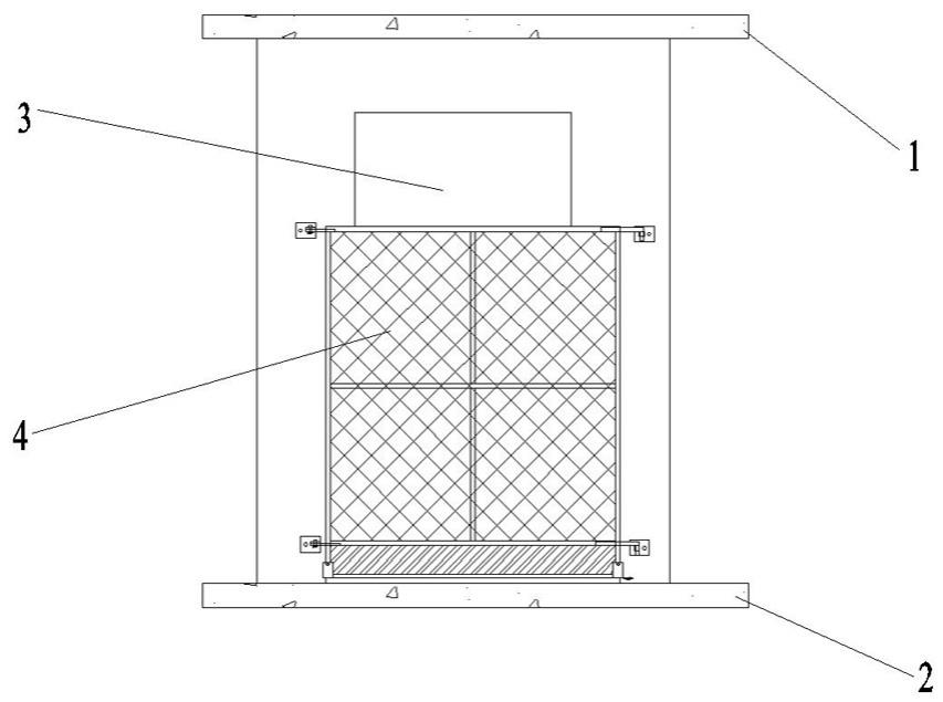 一种电梯井防护围栏结构的制作方法