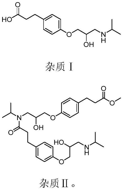 一种检测盐酸艾司洛尔注射液杂质的方法