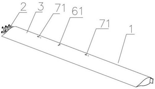 一种带桁架的流线型叶片的制作方法