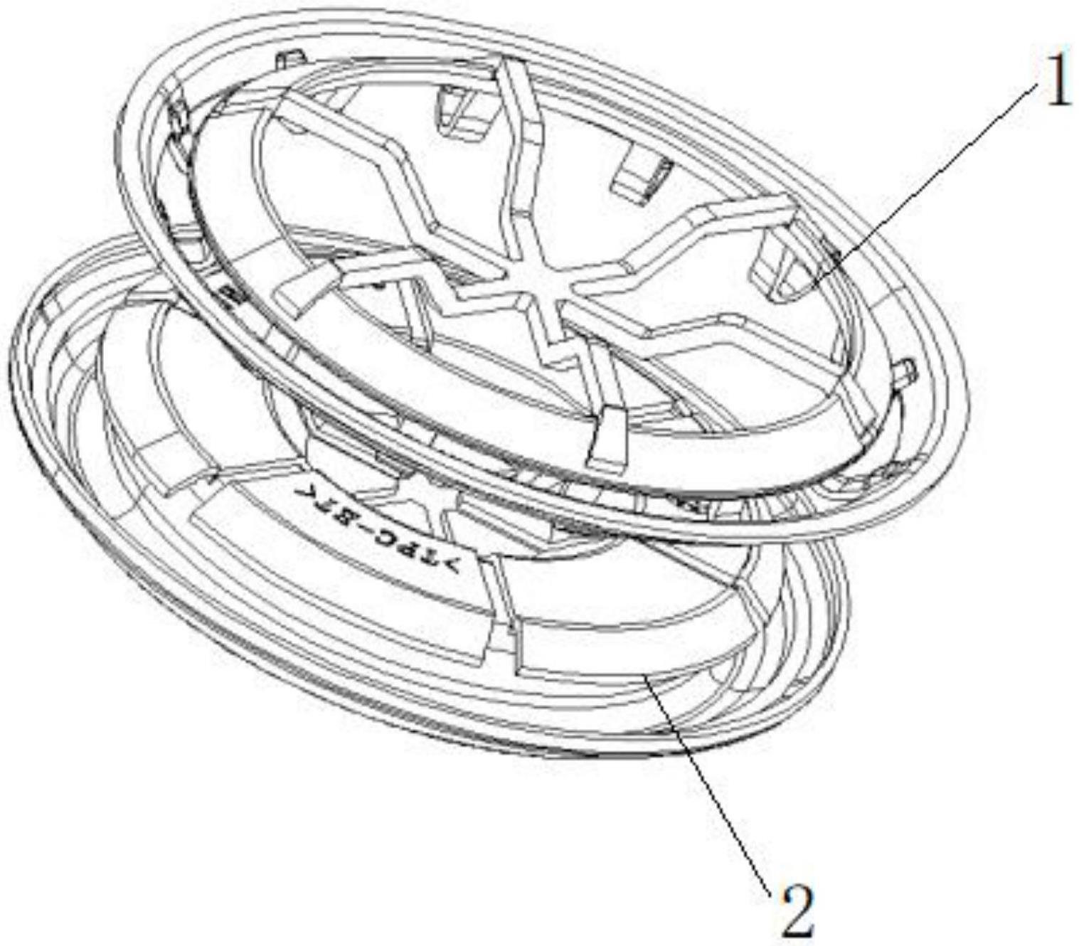 一种全热熔胶堵盖的制作方法