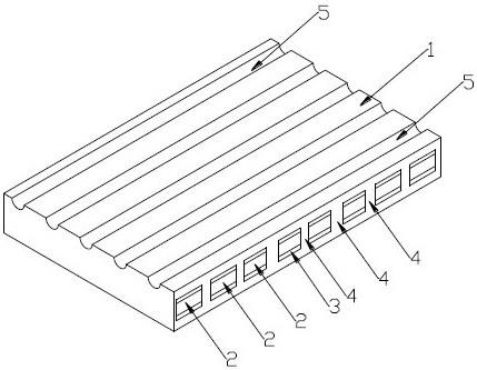 一种真空板内置的复合保温板的制作方法