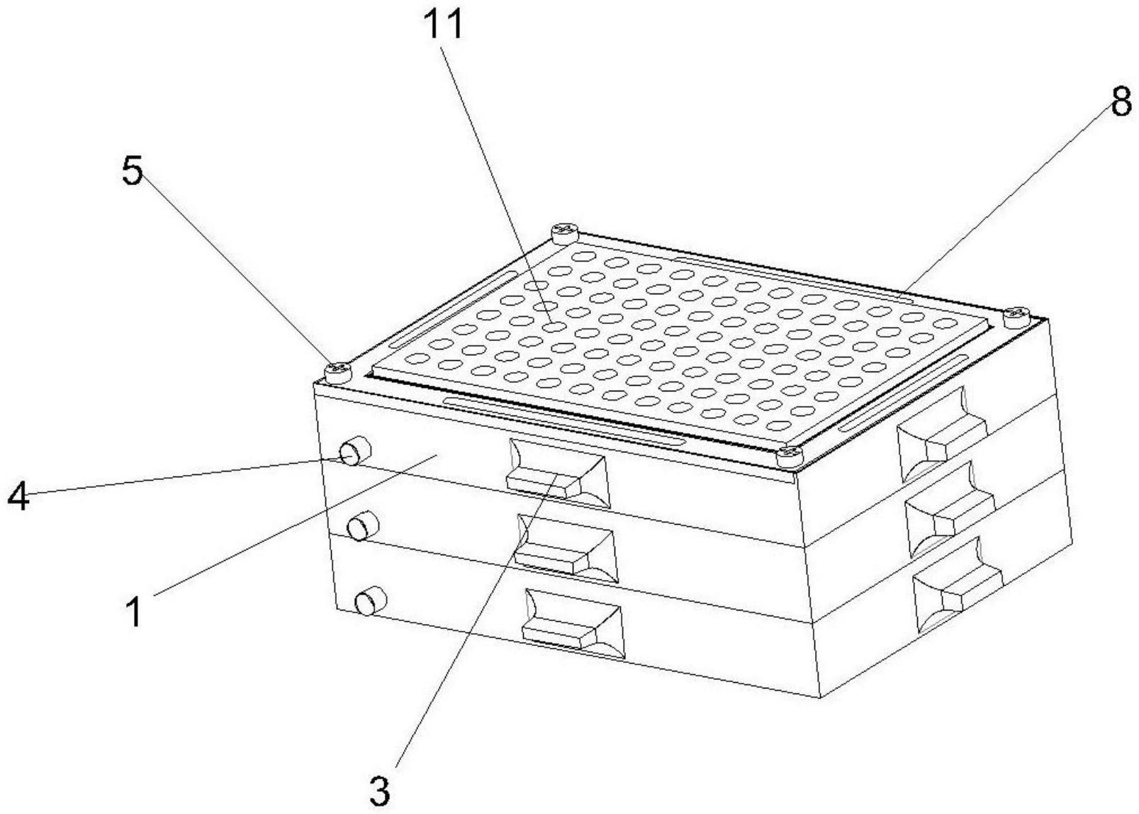 一种3D细胞培养中防止培养板边缘效应的装置的制作方法