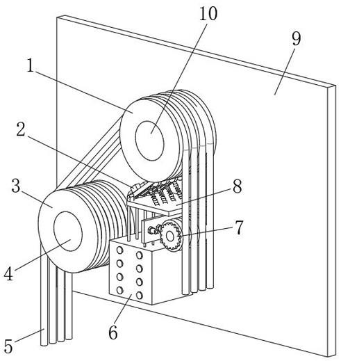 一种耐磨电梯曳引轮及其磨损量监测装置的制作方法