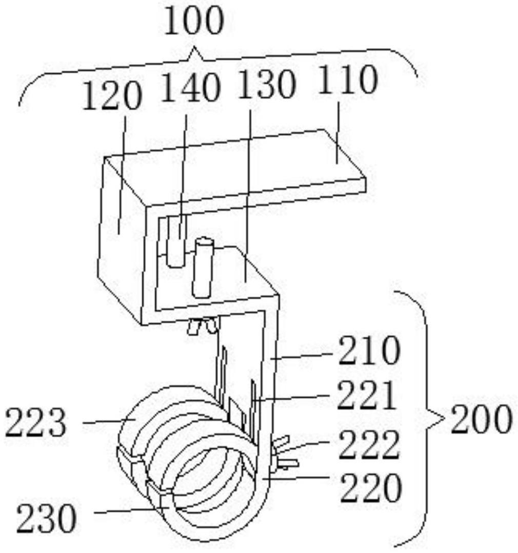 一种学生书桌挂钩的制作方法