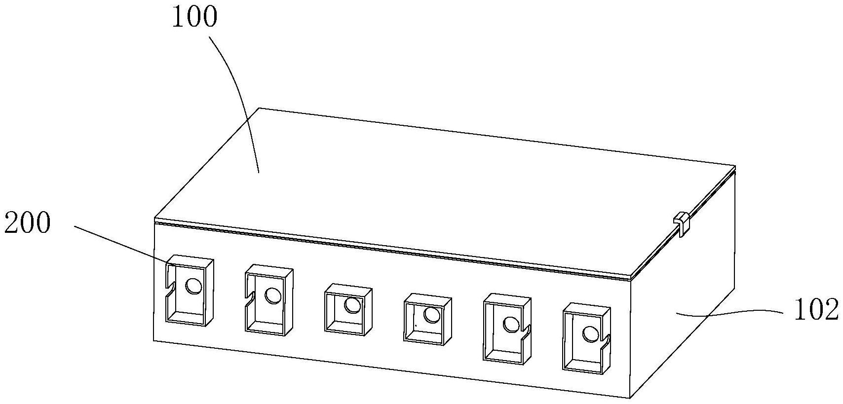通信光纤接头转化盒的制作方法