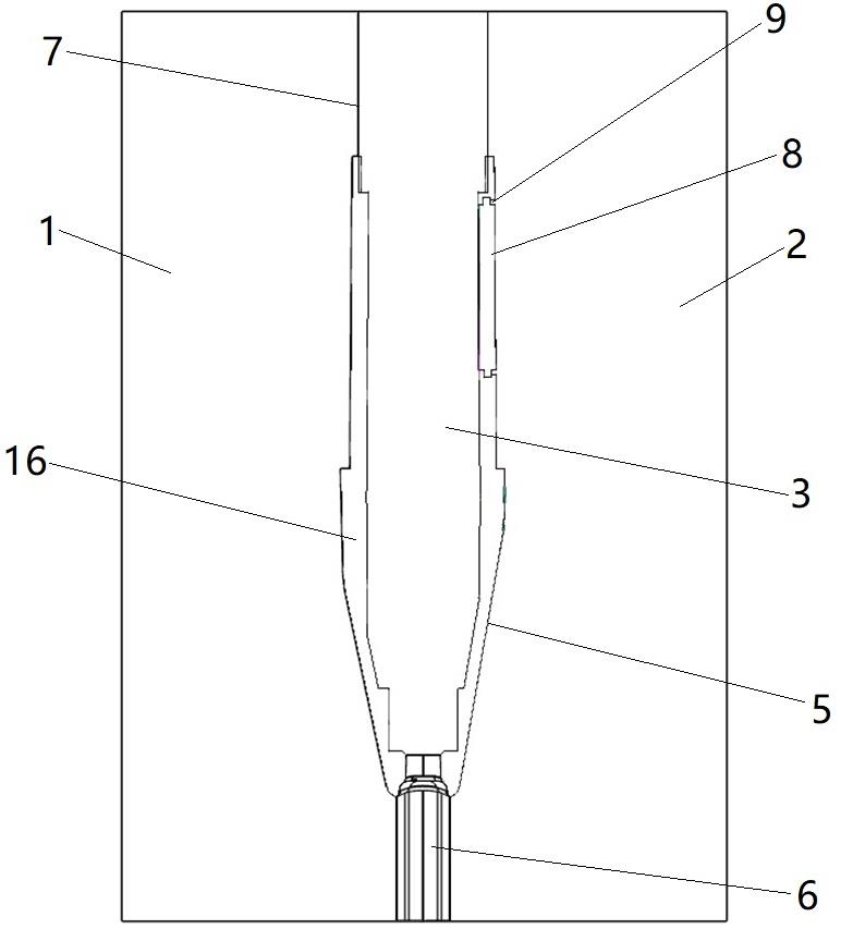 一种用于制造可降解容器的模具及可降解容器的制作方法