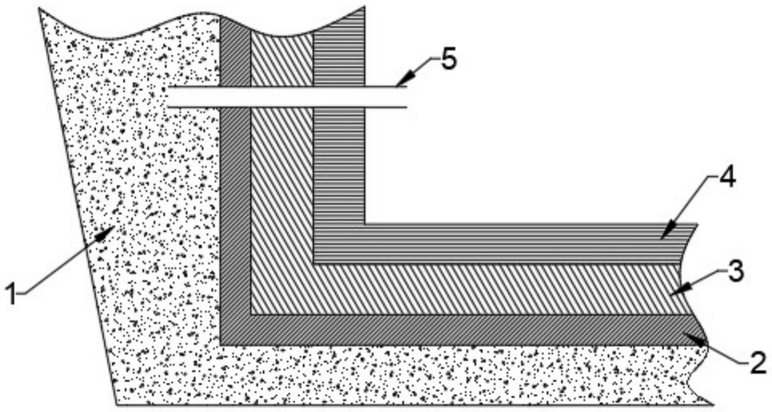 一种高层建筑人防地下室防水防渗结构的制作方法