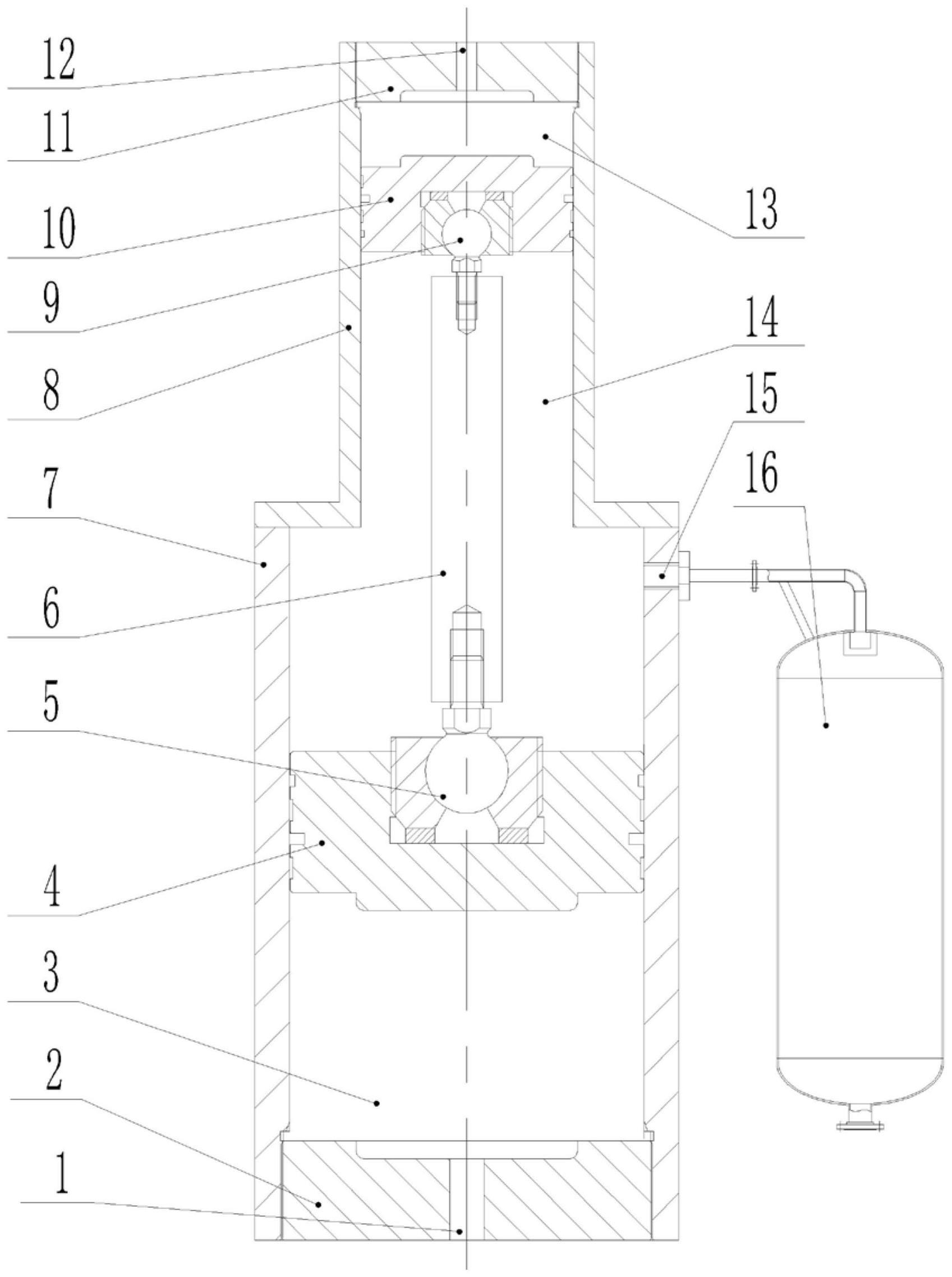 一种高能量密度双活塞液压蓄能器及工作方法