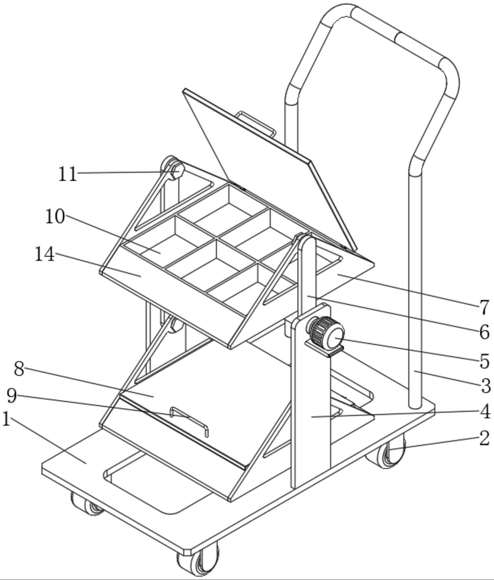 一种舞台搭建运转车的制作方法