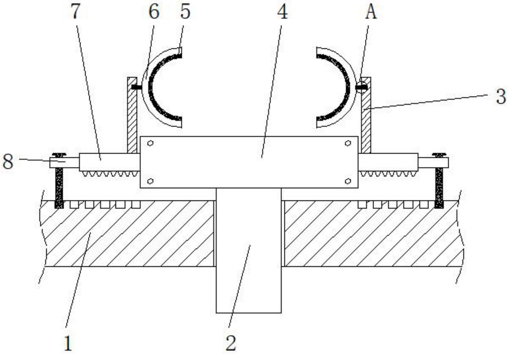 一种机房布线结点固定装置的制作方法