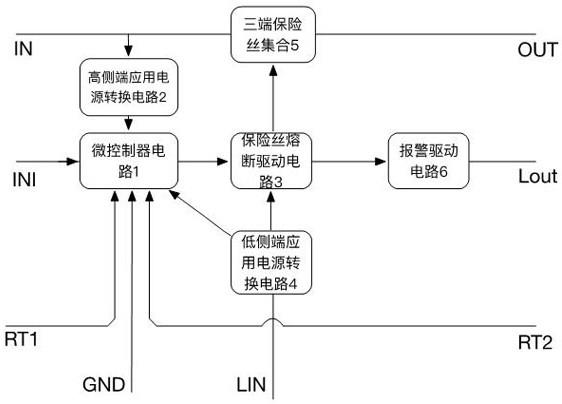 一种集成大电流二次保护模组的制作方法