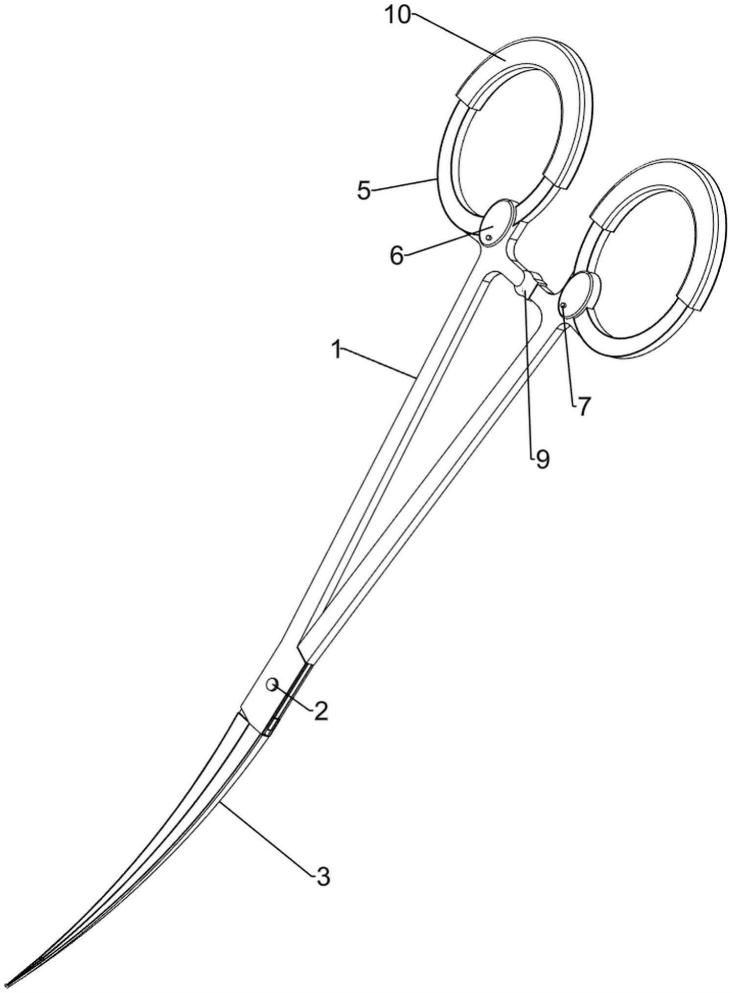 一种微创治疗肛瘘的肛瘘钳的制作方法