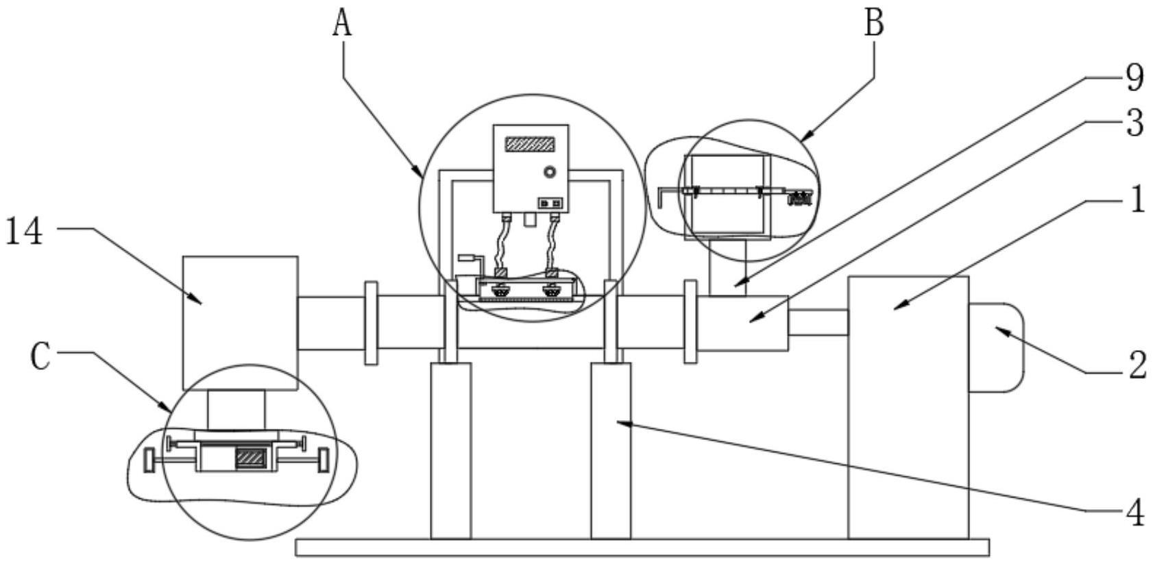 一种具有升温加湿装置的双螺杆膨化机的制作方法