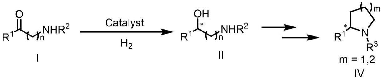 一种不对称氢化制备氨基醇的方法及其应用与流程