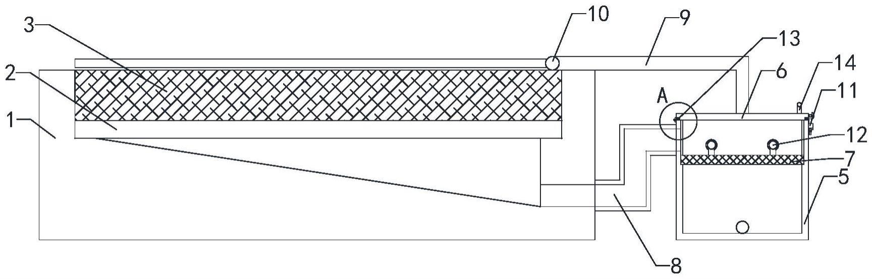 一种新型的屋顶绿化蓄排水装置的制作方法