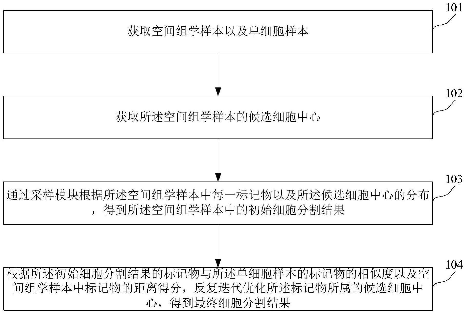 一种细胞分割方法、装置、计算机设备以及可读存储介质与流程