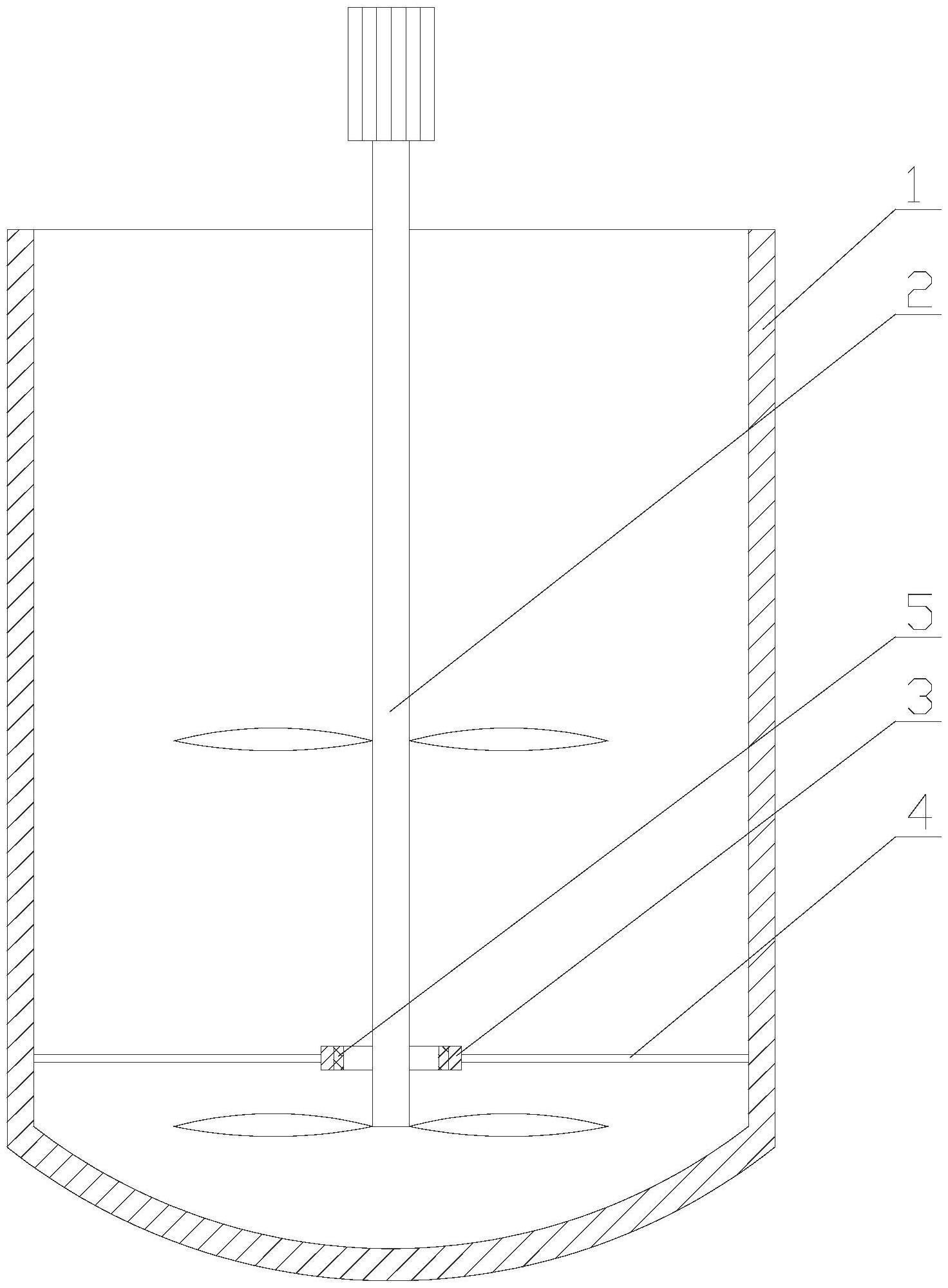 低压煤浆槽搅拌轴防护结构的制作方法