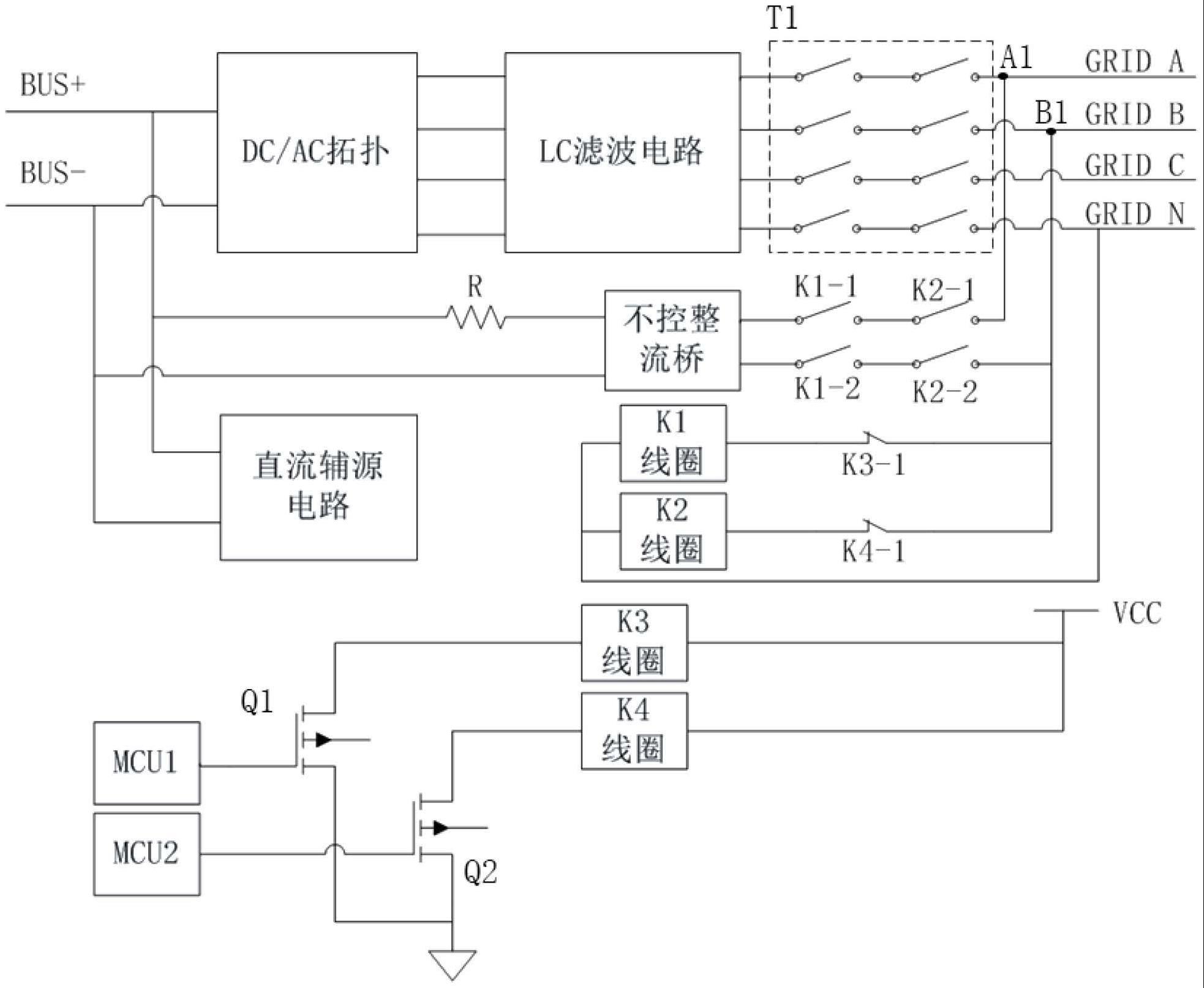 交流取电电路的制作方法