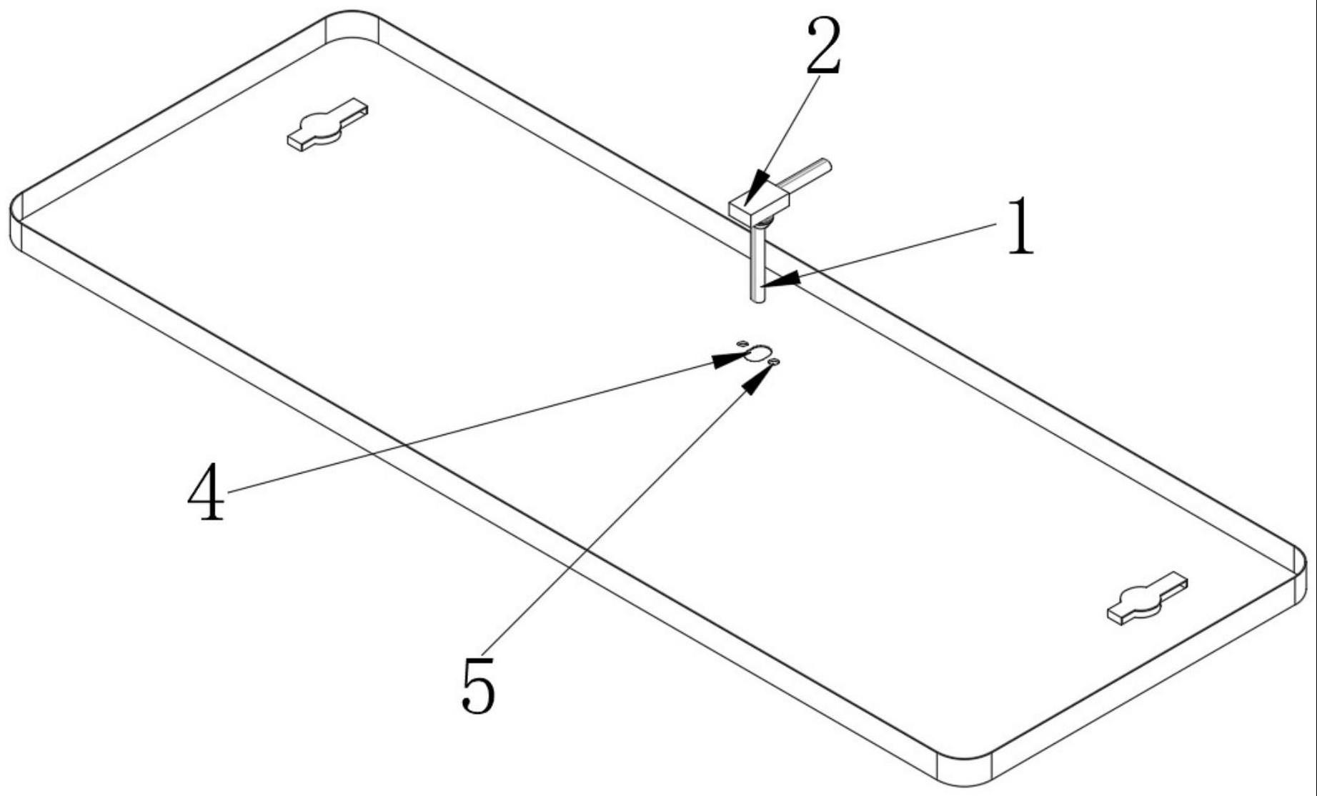 一种用于消防应急灯具免螺钉的线缆安装结构的制作方法