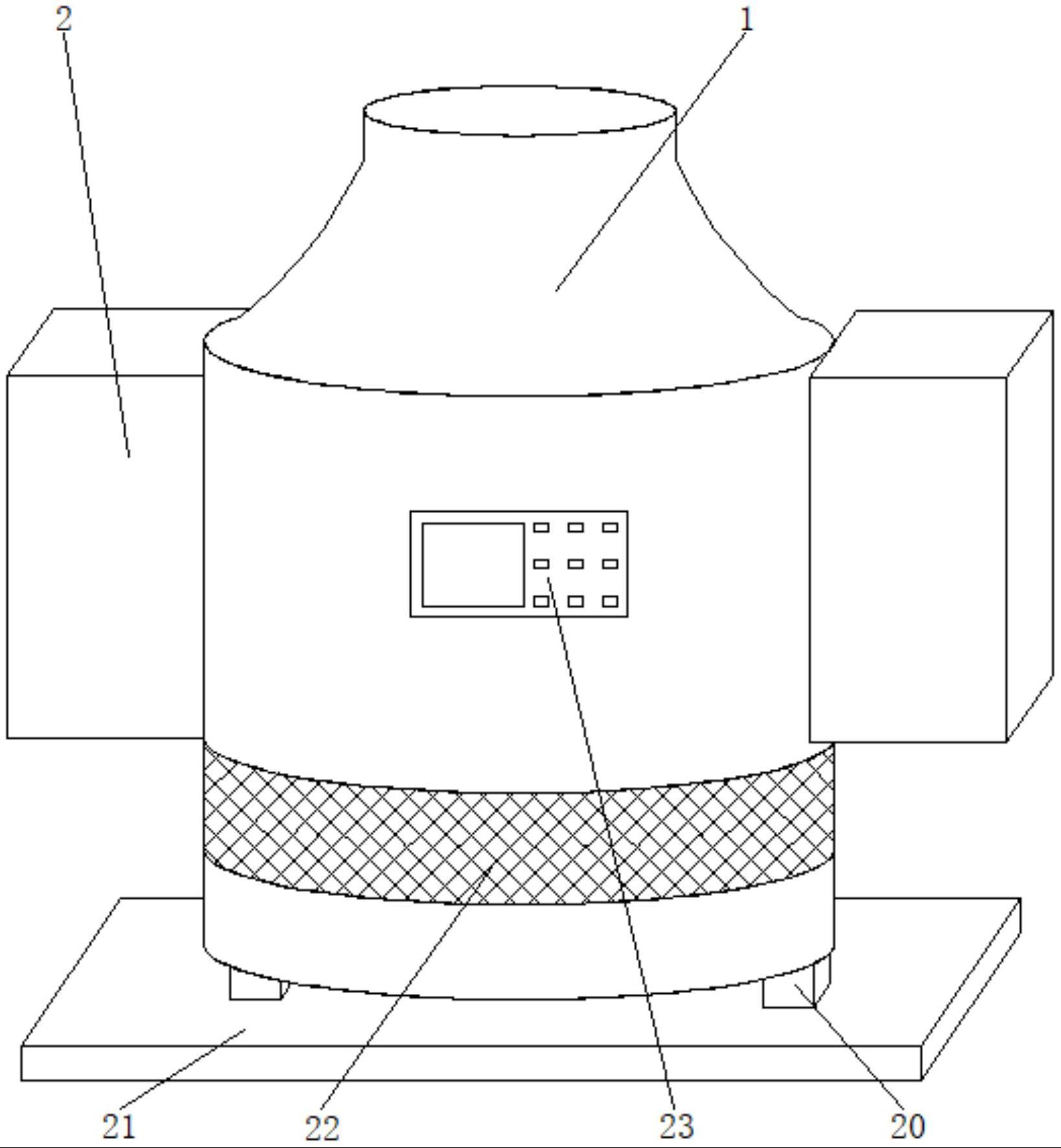 一种冷却塔填料安装架的制作方法