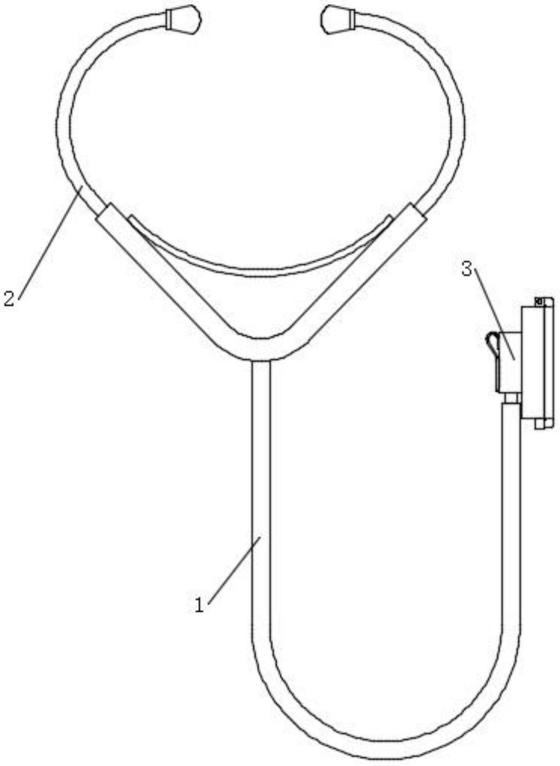 一种具有防护功能的听诊器