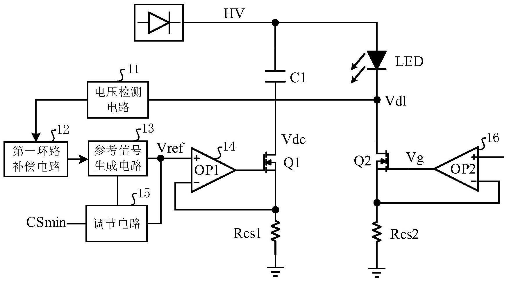 LED驱动控制电路及其控制方法和LED驱动系统与流程