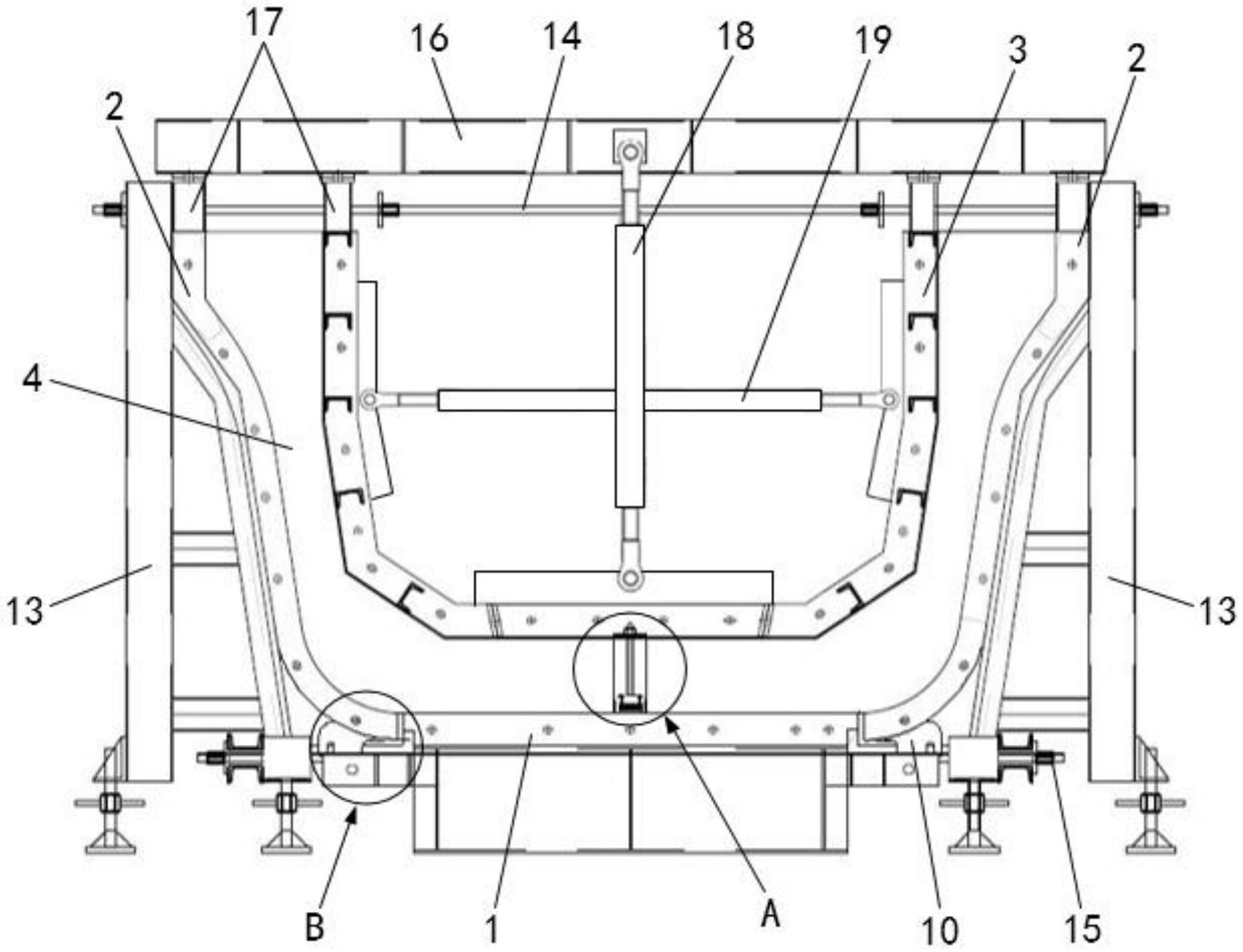 一种预制UHPC槽型梁模具装置的制作方法