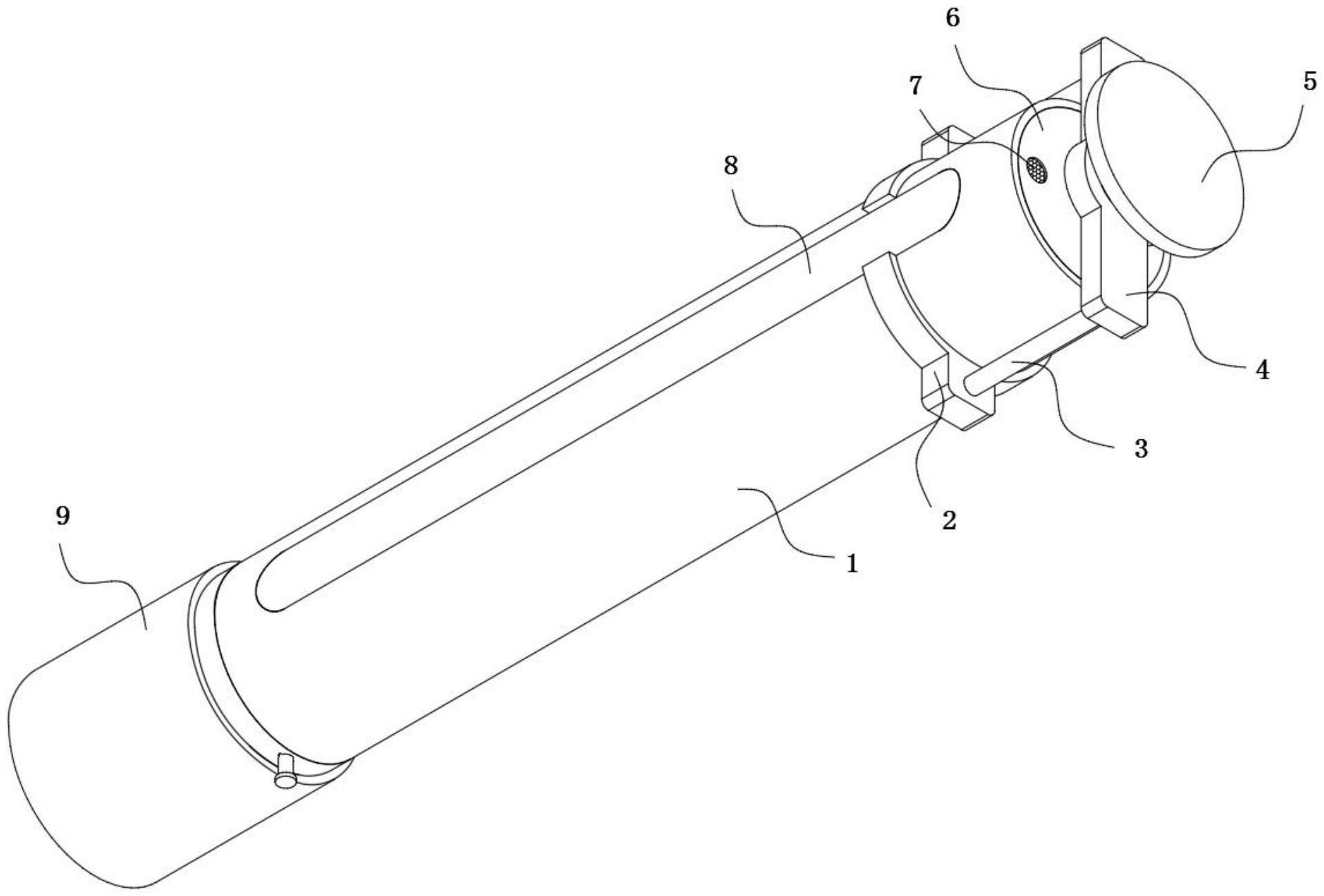 一种兽医注射针的安全装置的制作方法