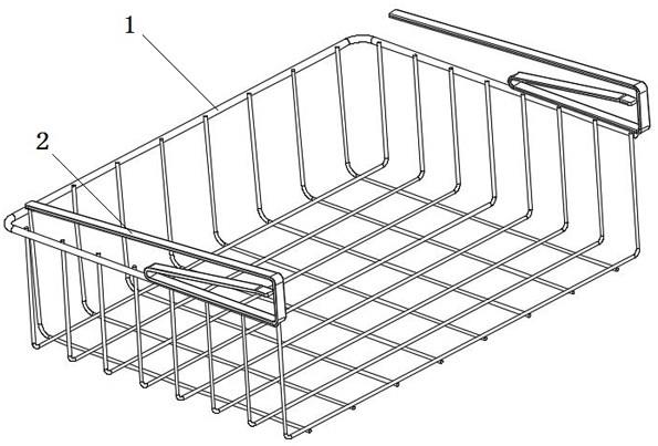 一种可适用多尺寸层板紧固便捷安装的下挂篮的制作方法