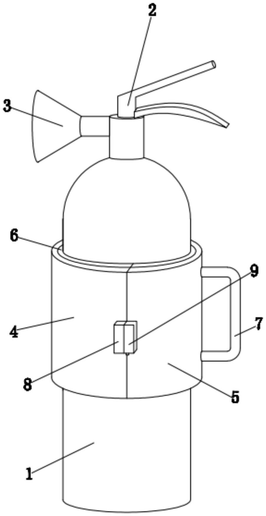 手握低压灭火器的制作方法