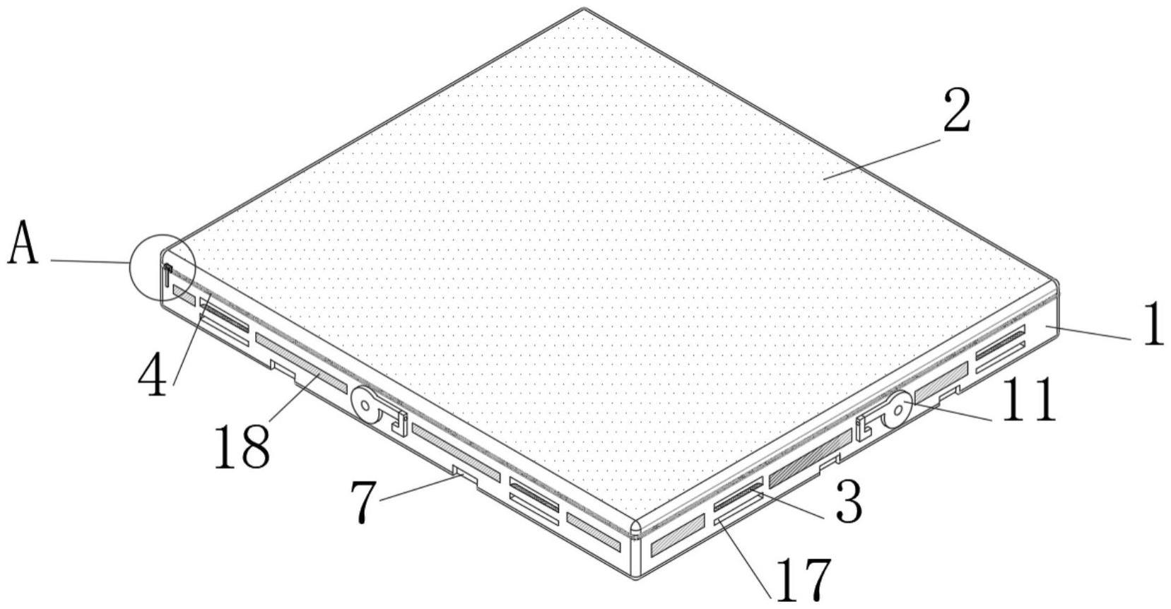 一种体育教学用防护垫