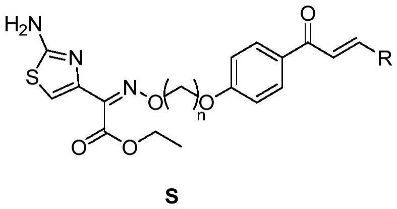 一类含噻唑肟醚的查耳酮类化合物及其制备方法与应用