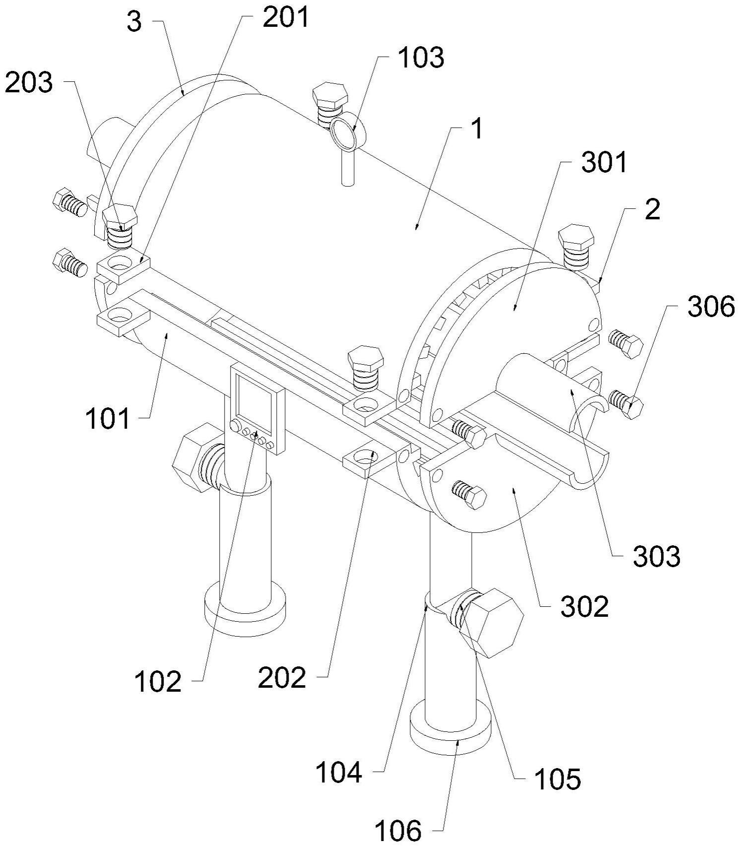 玻纤复合成型管加热成型模具的制作方法