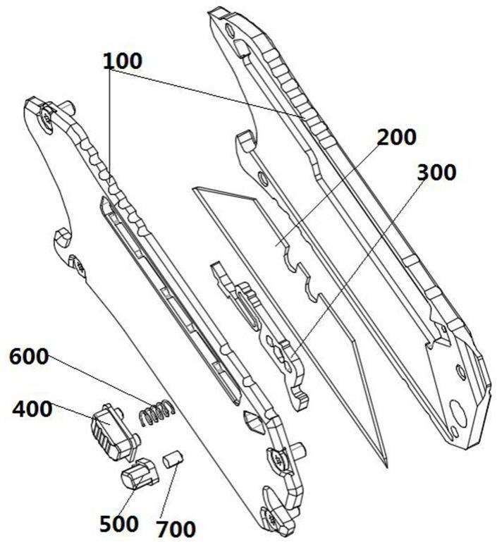 一种具有锁定结构的美工刀的制作方法