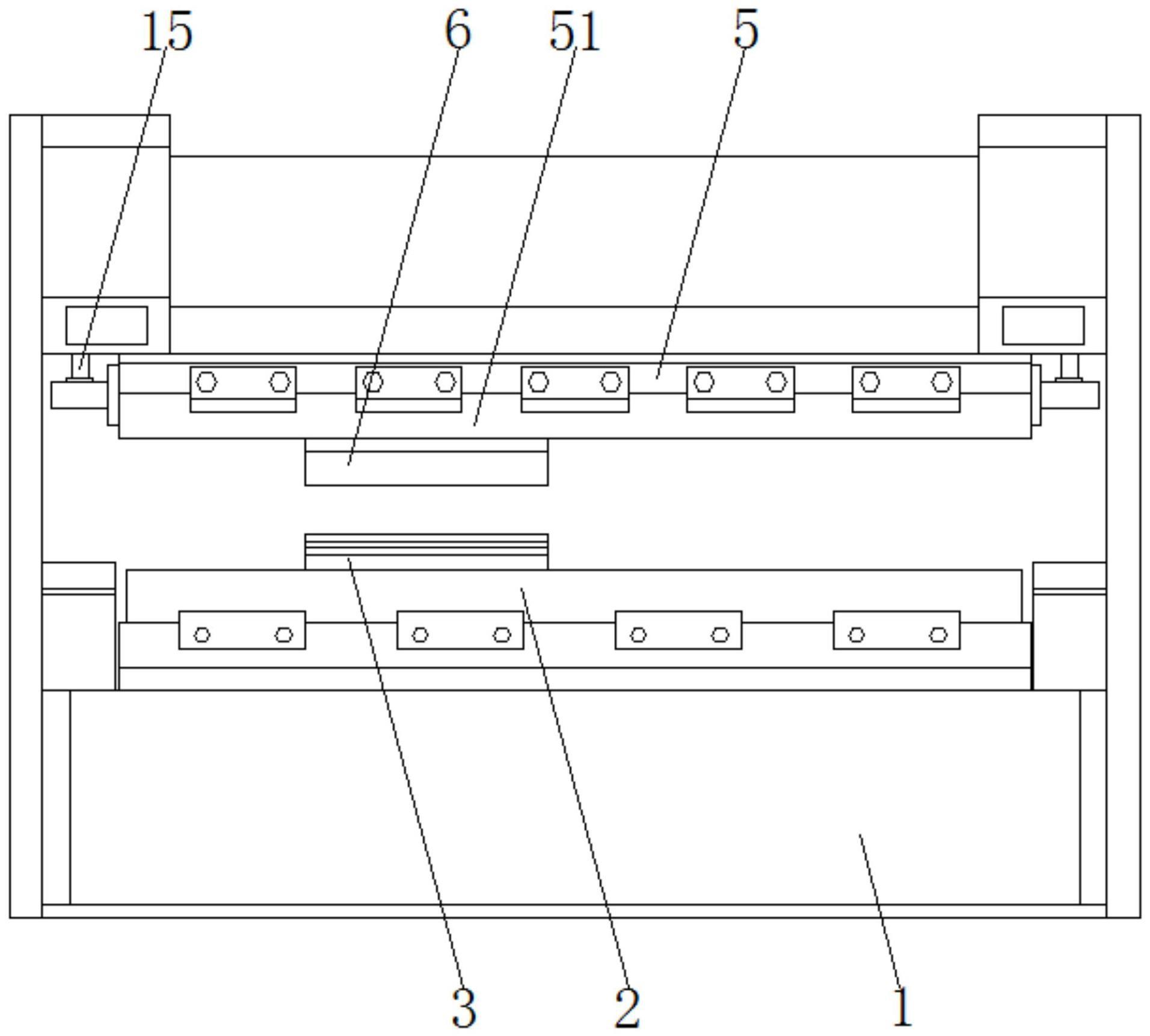 一种针对不同厚度板材折弯的金属板材折弯机的制作方法