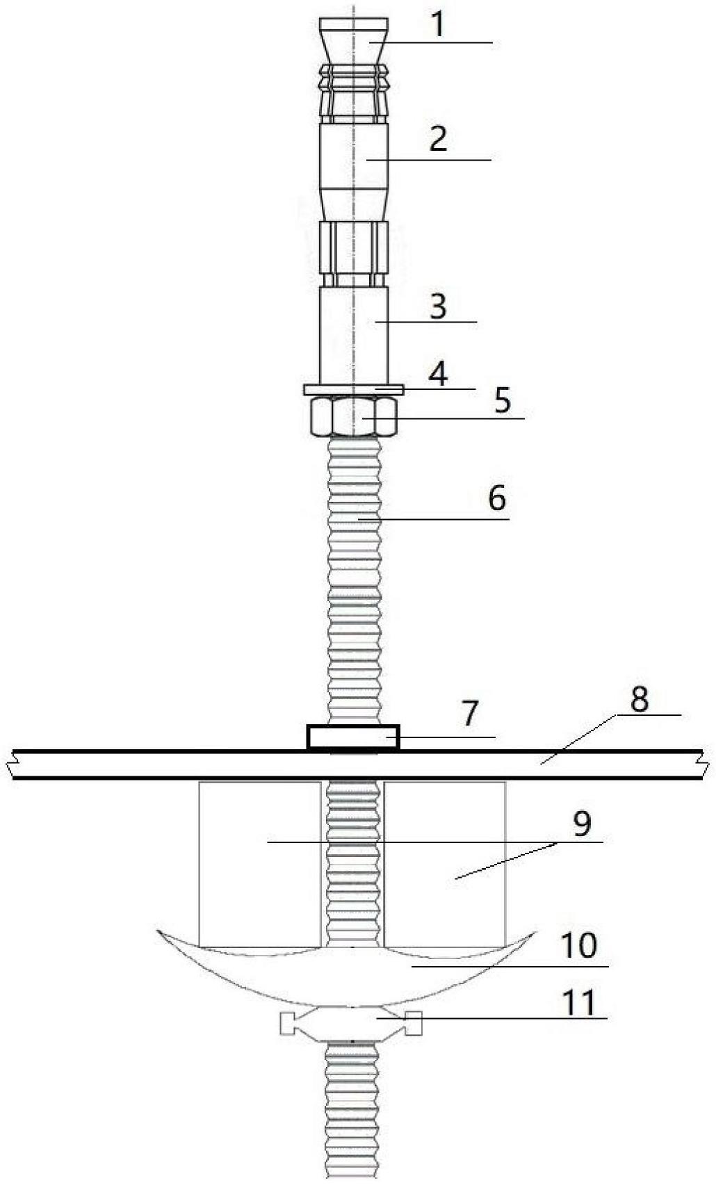 拱桥下套拱加固吊模构件的制作方法