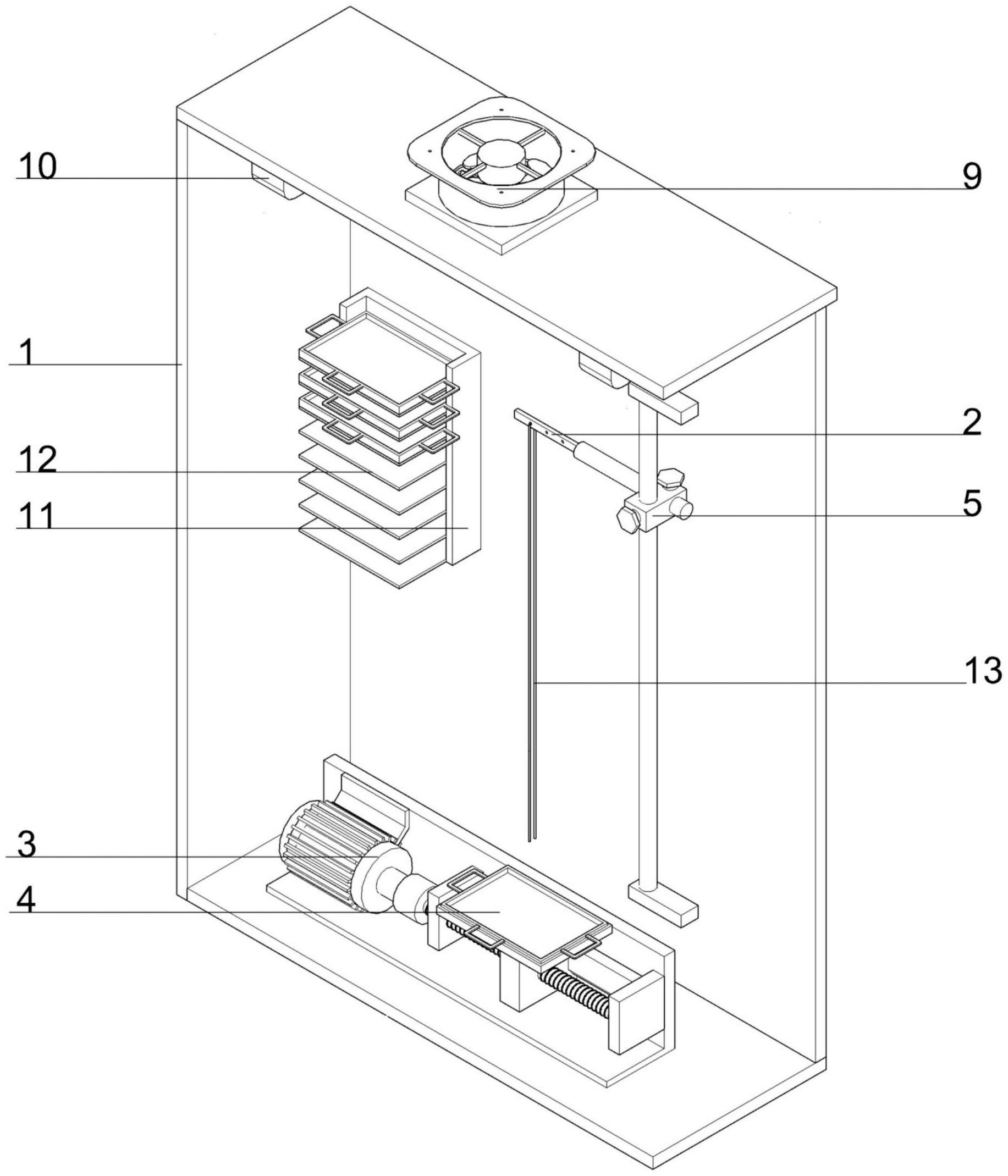 一种抗熔滴纤维测试仪的制作方法